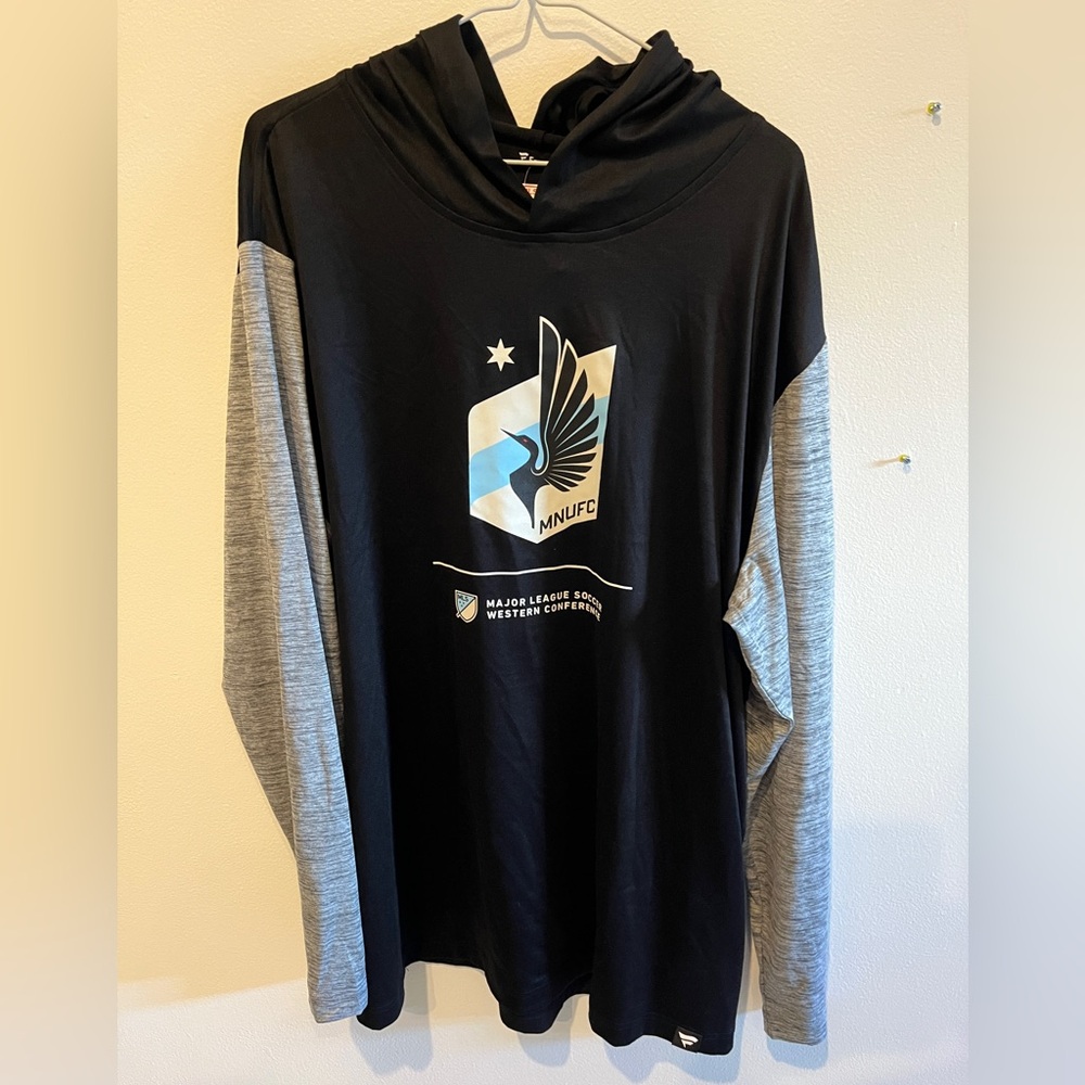 MLS Minnesota Loons lightweight sweatshirt XXL new.